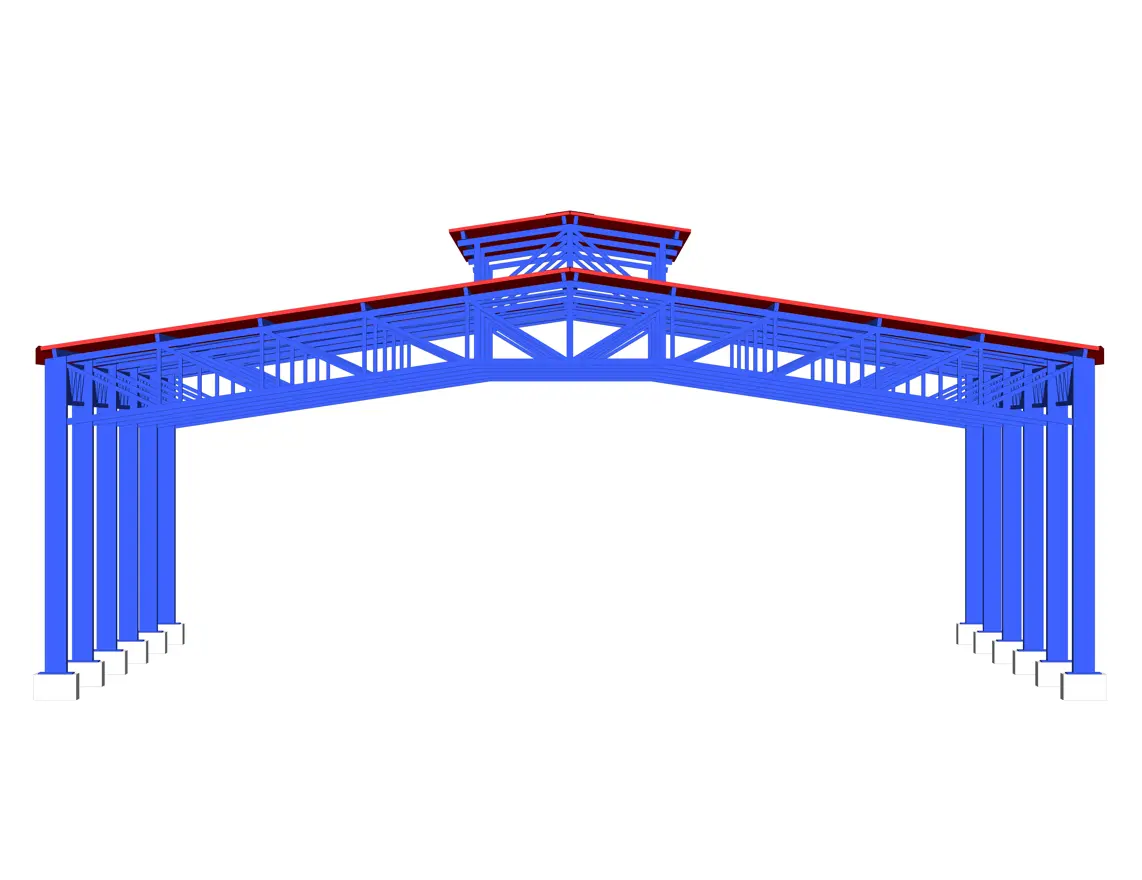 Techos Metálicos a Dos Aguas