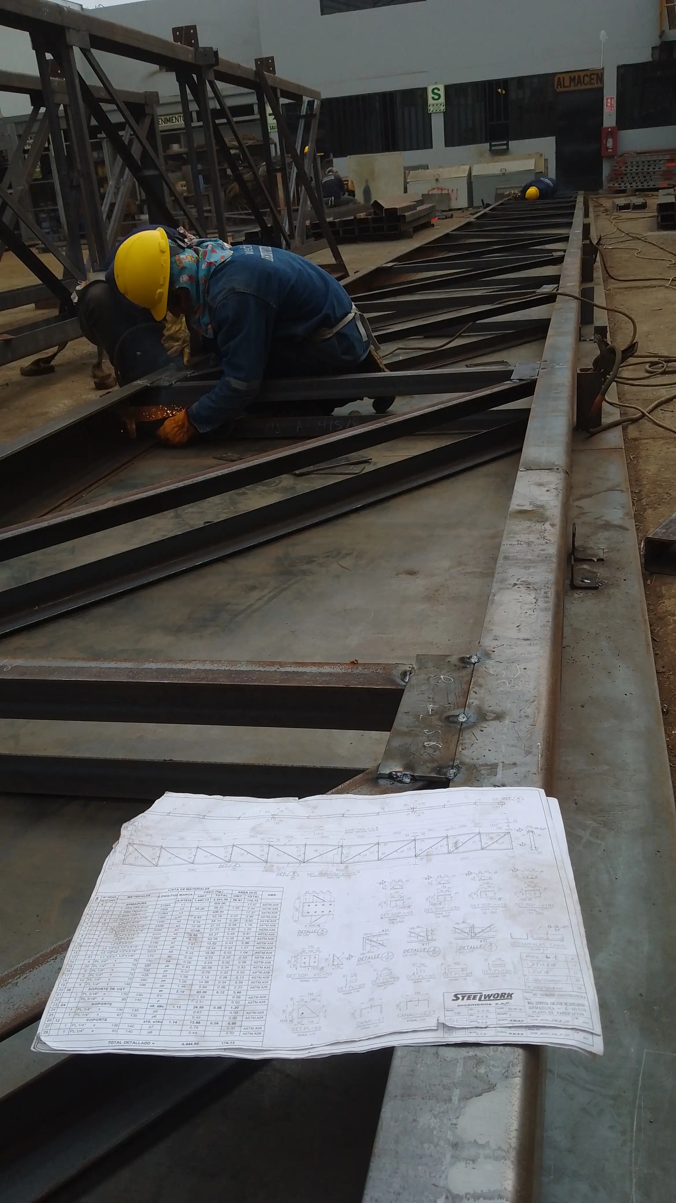 Armaduras de Techo Mall Plaza